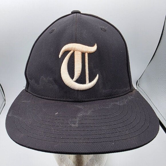 Pacific Headwear D-Series 405 S/M Black Mesh Trucker Baseball Hat Adjustable - Picture 1 of 9